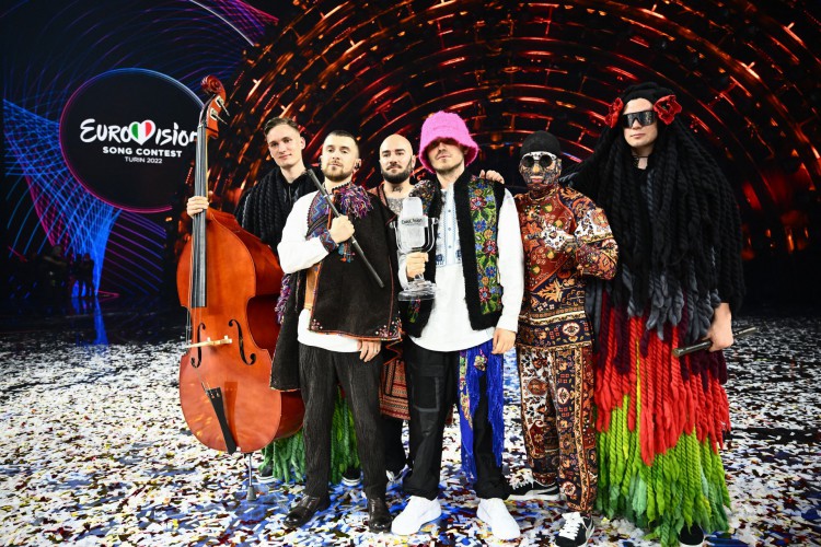 A banda ucraniana Kalush Orchestra venceu a edição 2022 do festival Eurovision, um dos mais importantes do mundo