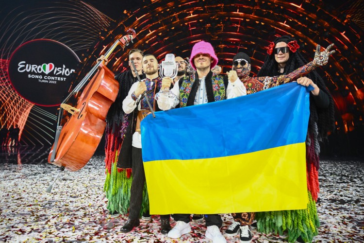 A banda ucraniana Kalush Orchestra venceu a edição 2022 do festival Eurovision, um dos mais importantes do mundo