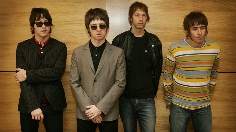 O Oasis era formado em 2006 por Gem Archer, Noel Gallagher, Andy Bell e Liam Gallagher