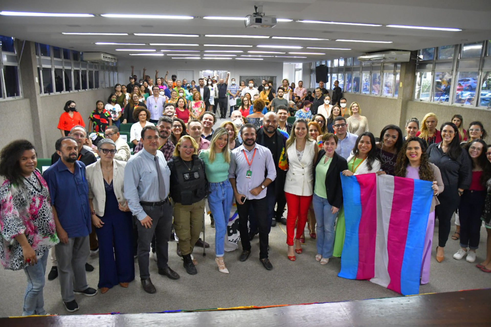 ￼POSSE do Conselho Estadual de Combate à Discriminação LGBT ocorreu ontem (Foto: Governo do Estado)