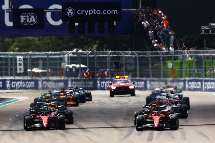 Circuito de Fórmula 1 no GP de Miami, nos Estados Unidos