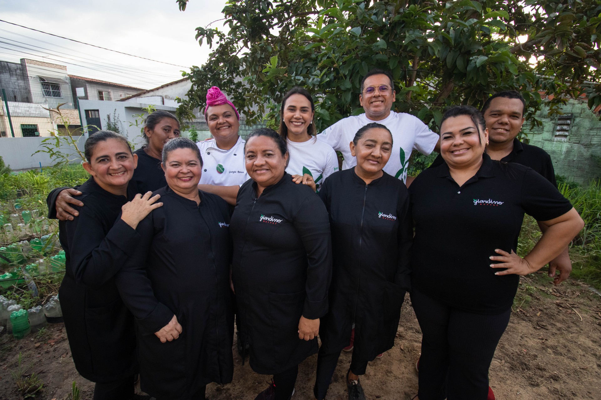 Giardino Buffet é um exemplo de empreendimento de impacto social localizado no Bairro Bom Jardim, em Fortaleza, no Ceará (Foto: FERNANDA BARROS)