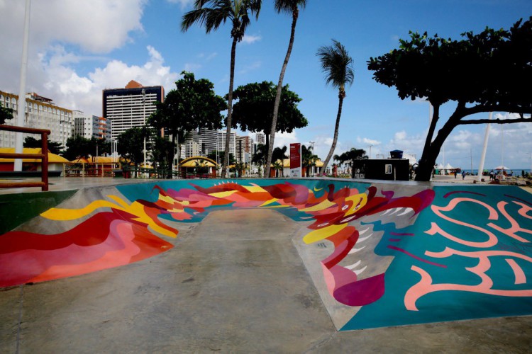 Nova pista de skate da Beira-Mar