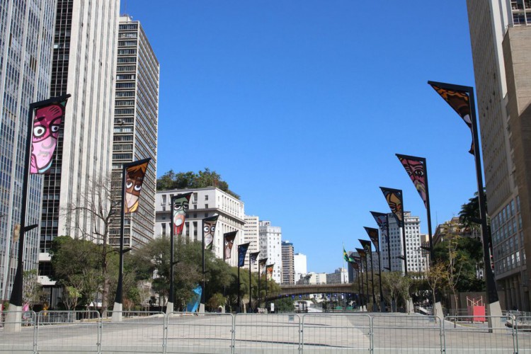 São Paulo - Reabertura do Vale do Anhangabaú para lazer.