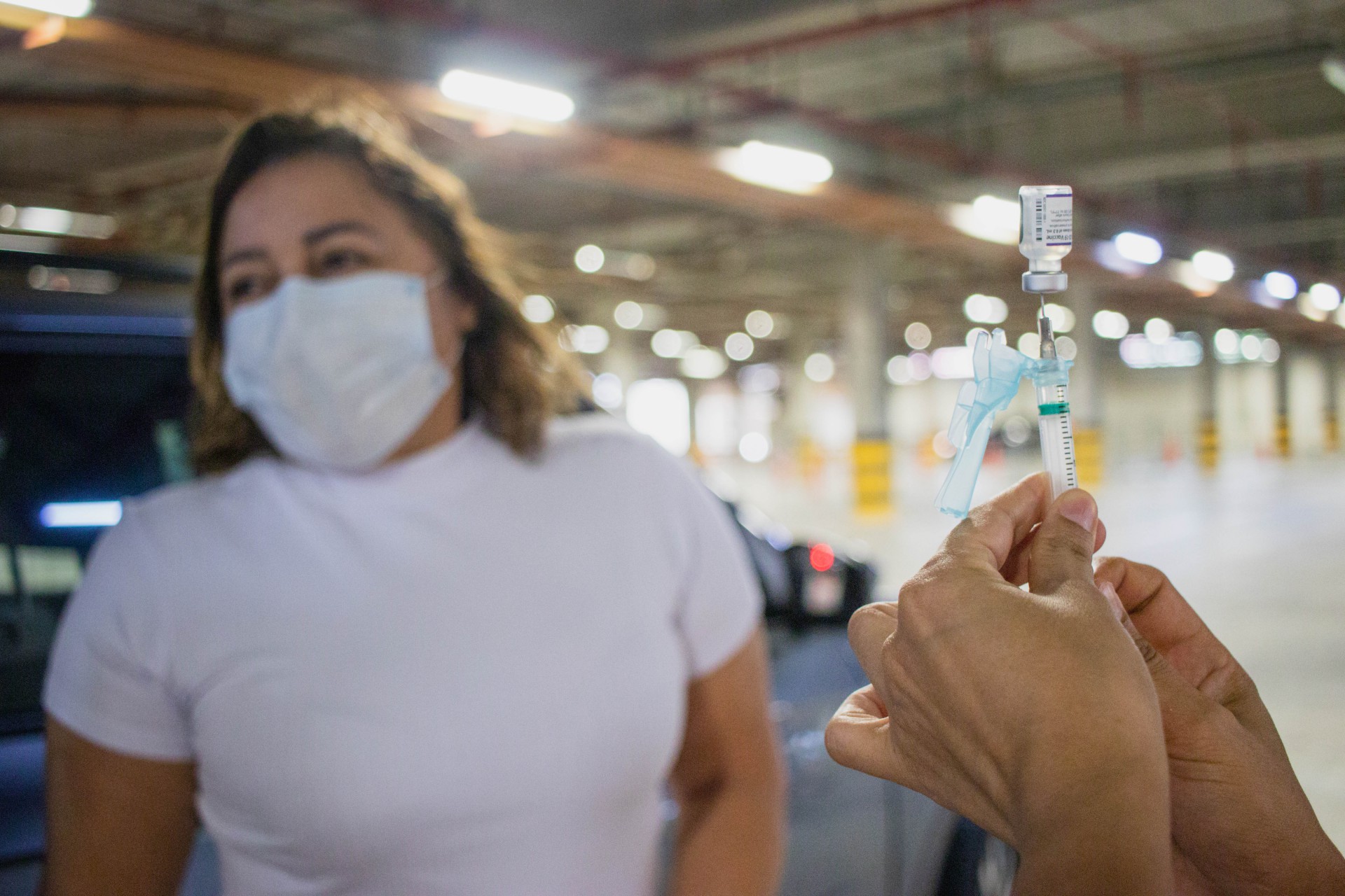 Brasil supera 83% da população total vacinada com ao menos uma dose contra a Covid (Foto: FERNANDA BARROS)