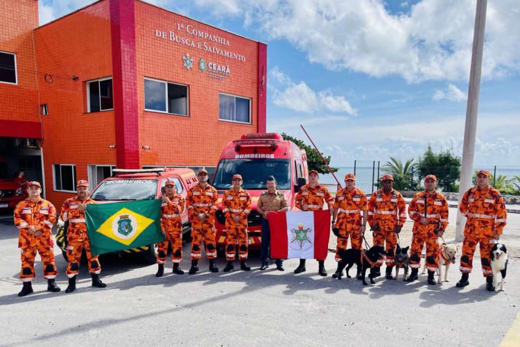 Imagem de apoio ilustrativo: Força-tarefa com bombeiros do Ceará