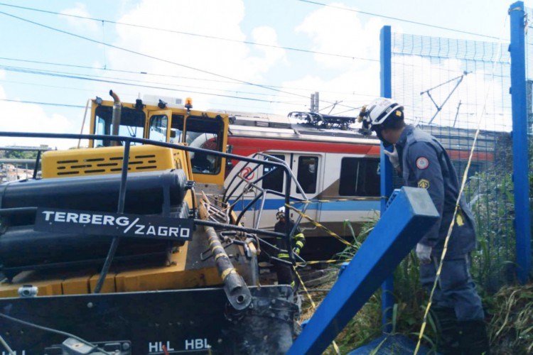 Acidente no metrô de Salvador