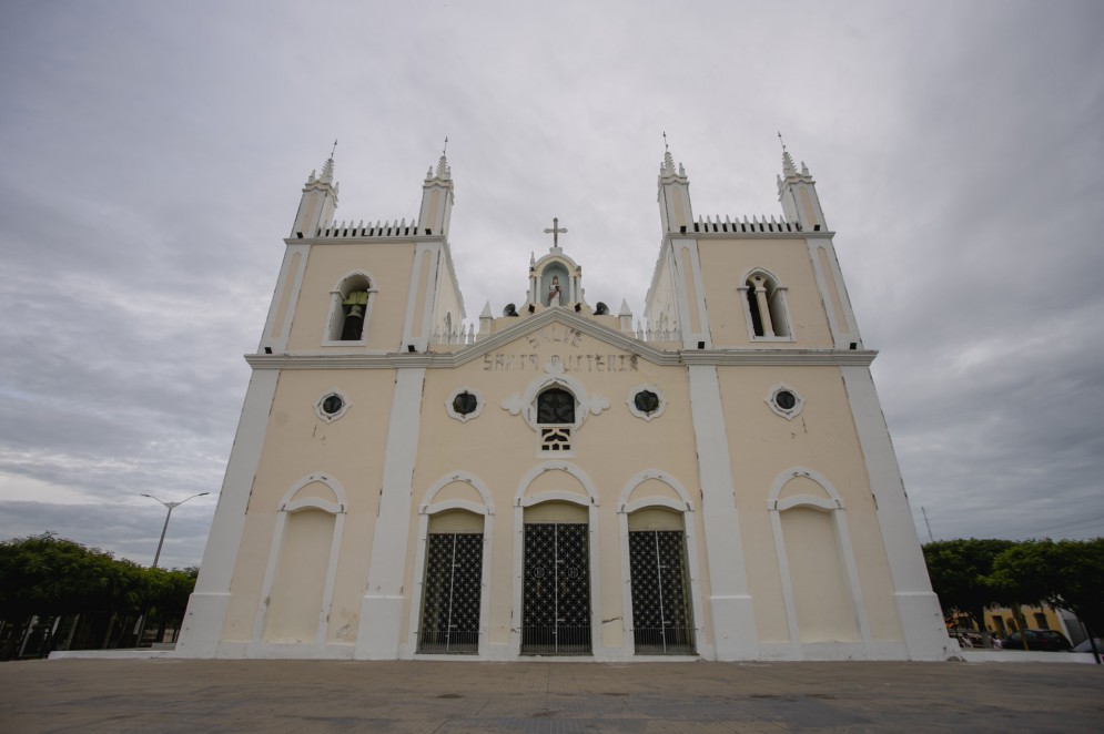 Igreja Matriz de Santa Quitéria(Foto: Aurelio Alves)