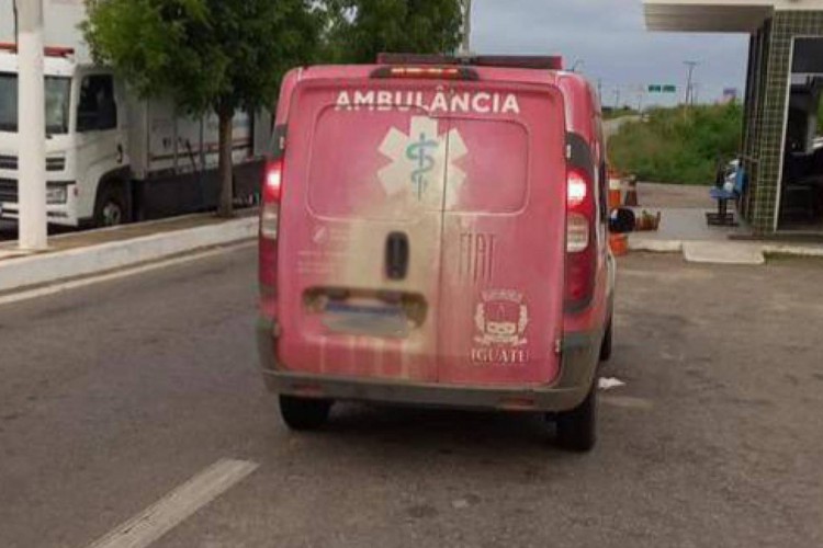 Apreensão de cocaína em ambulância do município de Iguatu