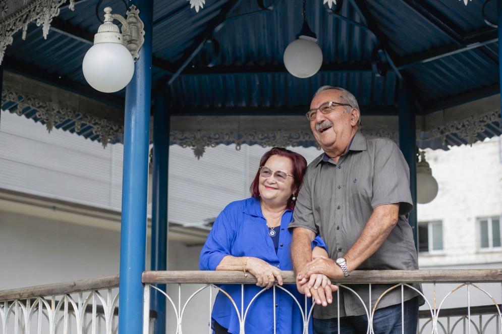 Silvana Andrade e César Moreira (Foto: Aurelio Alves)