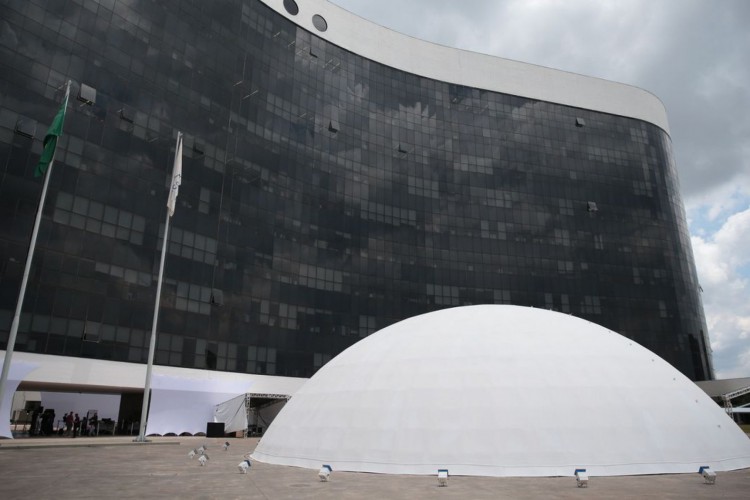 Centro de Divulgação das Eleições (CDE 2020), localizado no Tribunal Superior Eleitoral (TSE) em Brasília