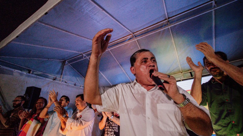 Fortaleza-Ce, Brasil, 09-06-2022:  José Guimarães na sede do PT.