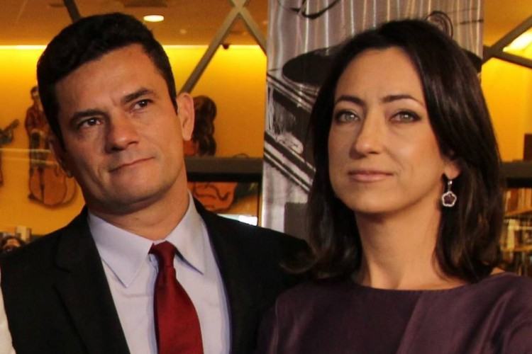 Rosângela Moro e Sérgio Moro. (Foto: Reprodução Redes Sociais)