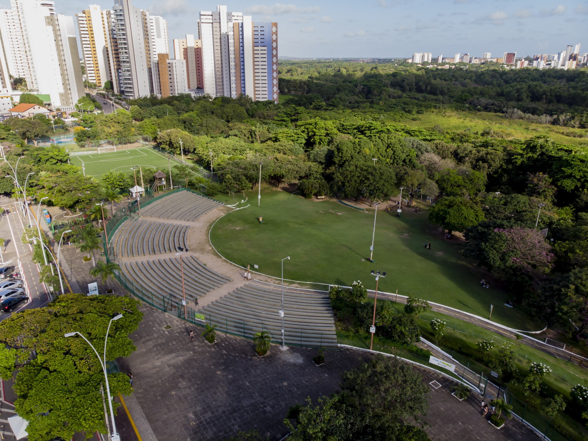 Parque do Cocó, maior Unidade de Conservação de Fortaleza, ainda não teve gestor nomeado pelo Governo do Estado  (Foto: Aurelio Alves)