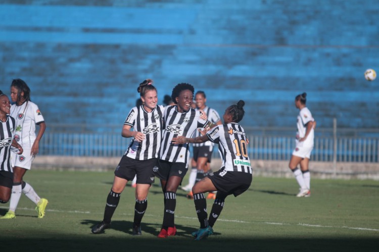 Time feminino do Ceará venceu o Botafogo-PB por 5 a 0 em partida válida pelo Brasileirão Feminino A2. 