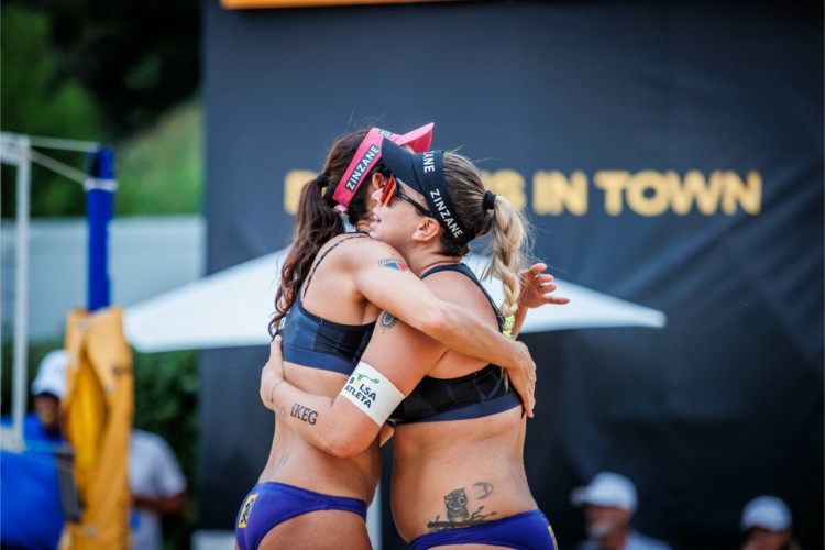 A dupla radicada no Ceará e representante do Fortaleza Esporte Clube perdem na manhã desta quinta-feira, 16, contra as canadenses Pavan e Melissa por 2 sets a 1