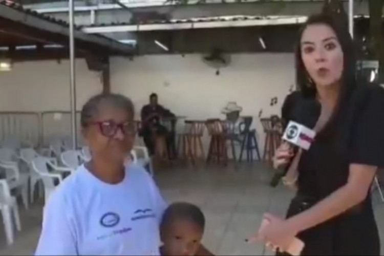 Janete Evaristo, de 57 anos, repercutiu nas redes sociais após relatar ao vivo a dificuldade de alimentar a família
