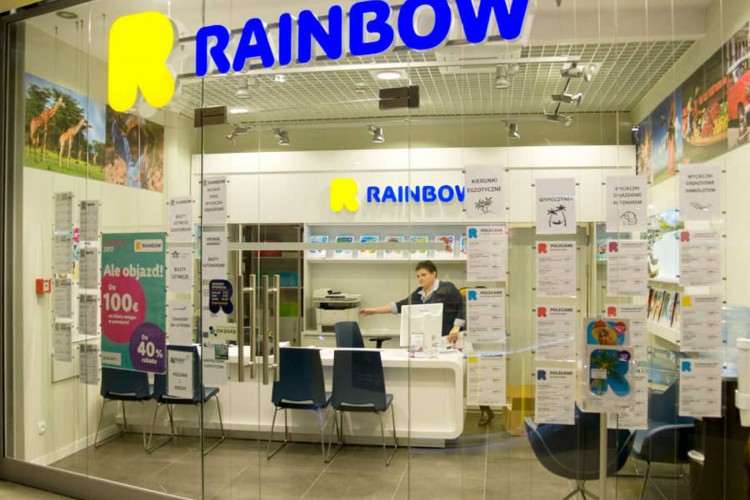 Foto de uma das unidades da empresa turística polonesa Rainbow Tours