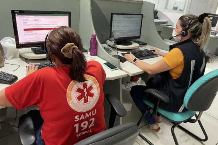 Bebê é salva de engasgo com orientação por telefone de médico do Samu, em Sobral, no Ceará