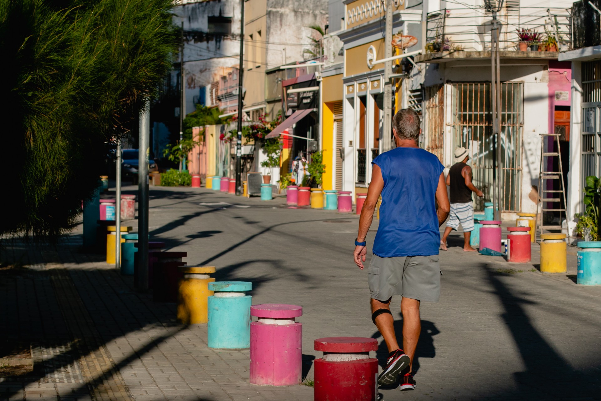 Rua das Tabajaras, na Praia de Iracema, em Fortaleza (Foto: Aurelio Alves)