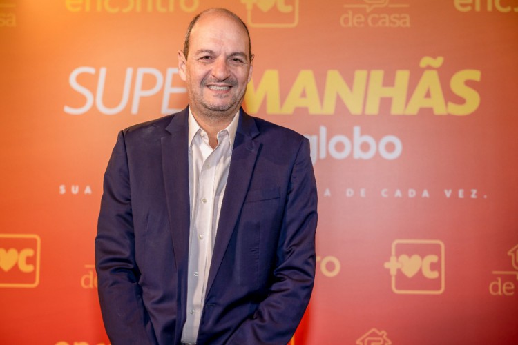 Mariano Boni, diretor de variedades da Globo, esteve na coletiva de imprensa sobre a renovação da grade das manhãs da emissora realizada em São Paulo em 27 de junho