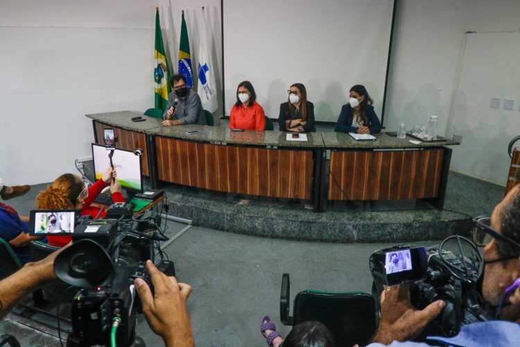 Secretaria da Saúde realizou coletiva nesta quinta-feira, 30, para dar detalhes sobre caso de varíola dos macacos confirmado no Ceará