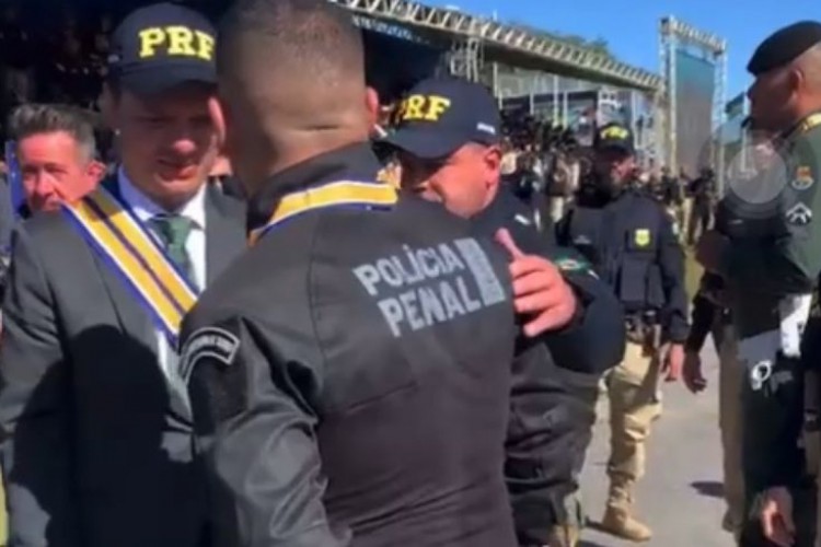 Solenidade da Polícia Rodoviária Federal nesta quinta, 30