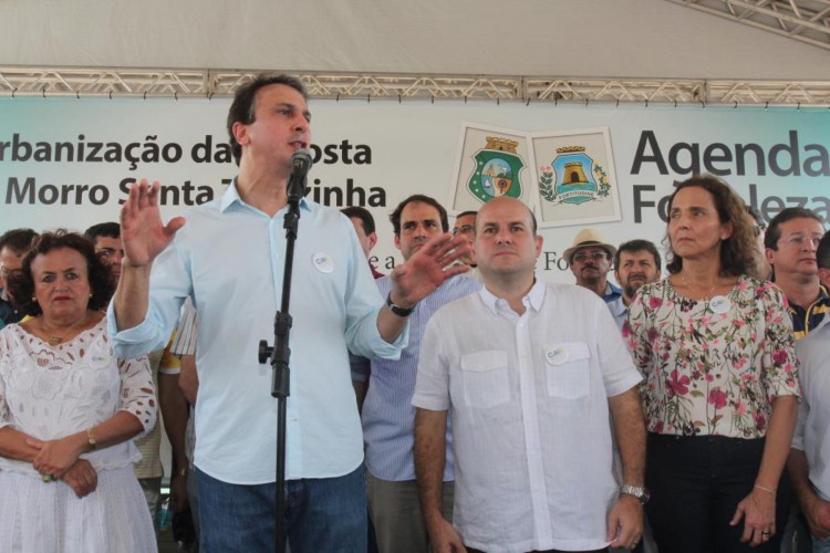 Magaly Marques, Camilo Santana, Roberto Cláudio e Izolda Cela