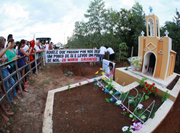 ￼NO LOCAL onde José Maria foi morto foi erguido um cenotáfio  