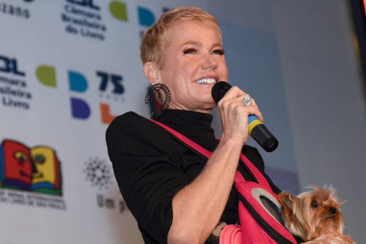 Xuxa defendeu veganismo na Bienal do Livro de São Paulo.