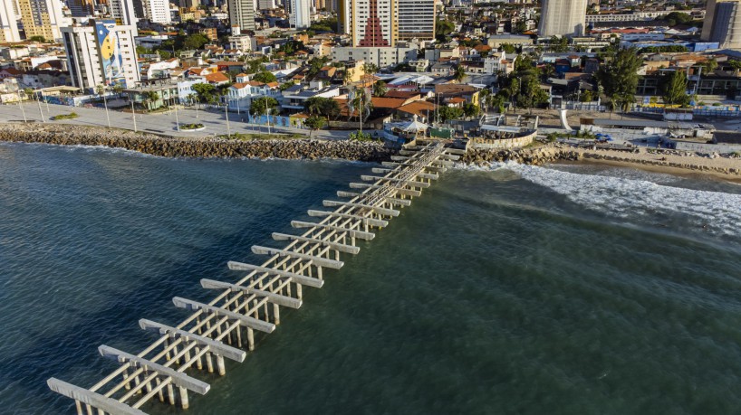 Obra parada da Ponte dos Ingleses gera novo atrito entre Prefeitura de  Fortaleza Governo do Ceará, Ceará