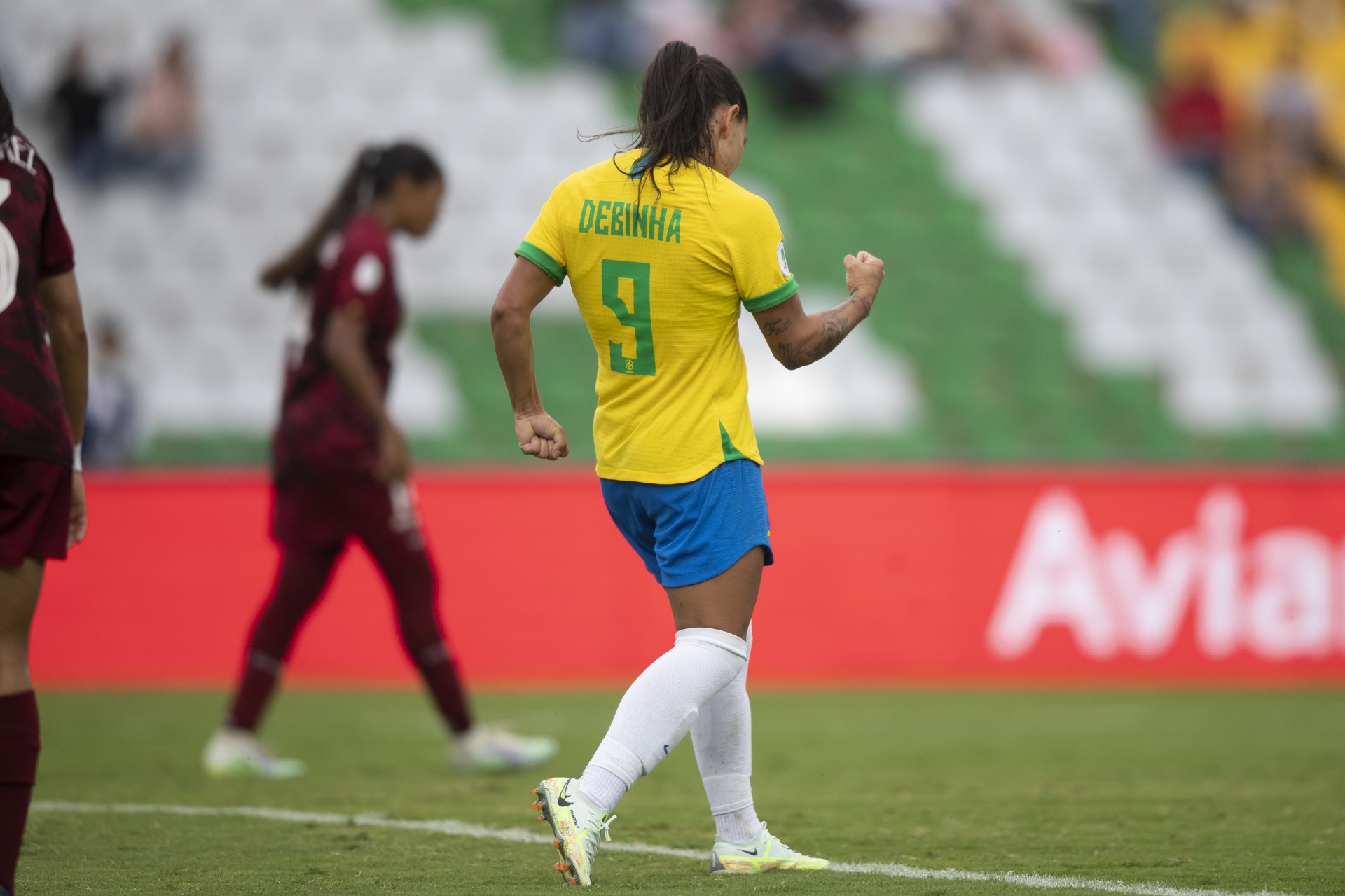 CBF Futebol on X: FIM DE JOGO! Brasil goleia novamente e garante
