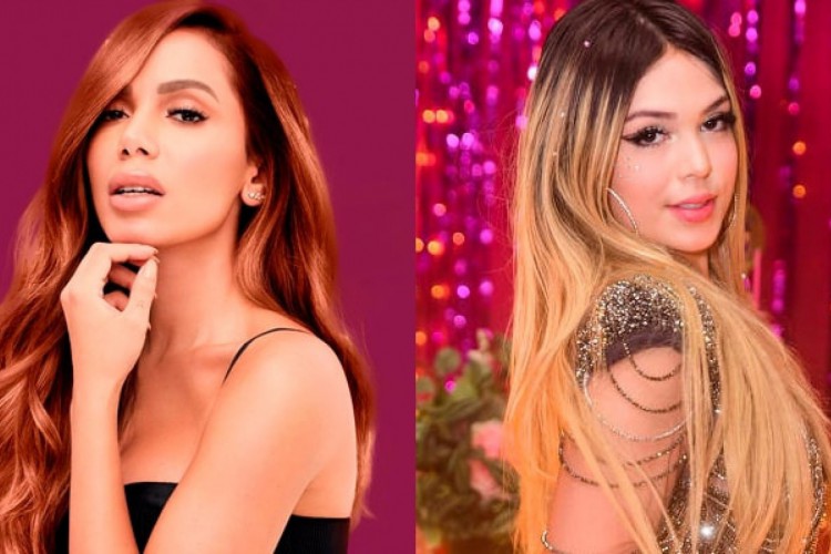 Anitta e Melody têm protagonizado embate nas redes sociais 