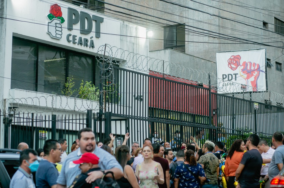  Sede do PDT, palco de diversos embates entre os grupos de Cid e André (Foto: Aurelio Alves)