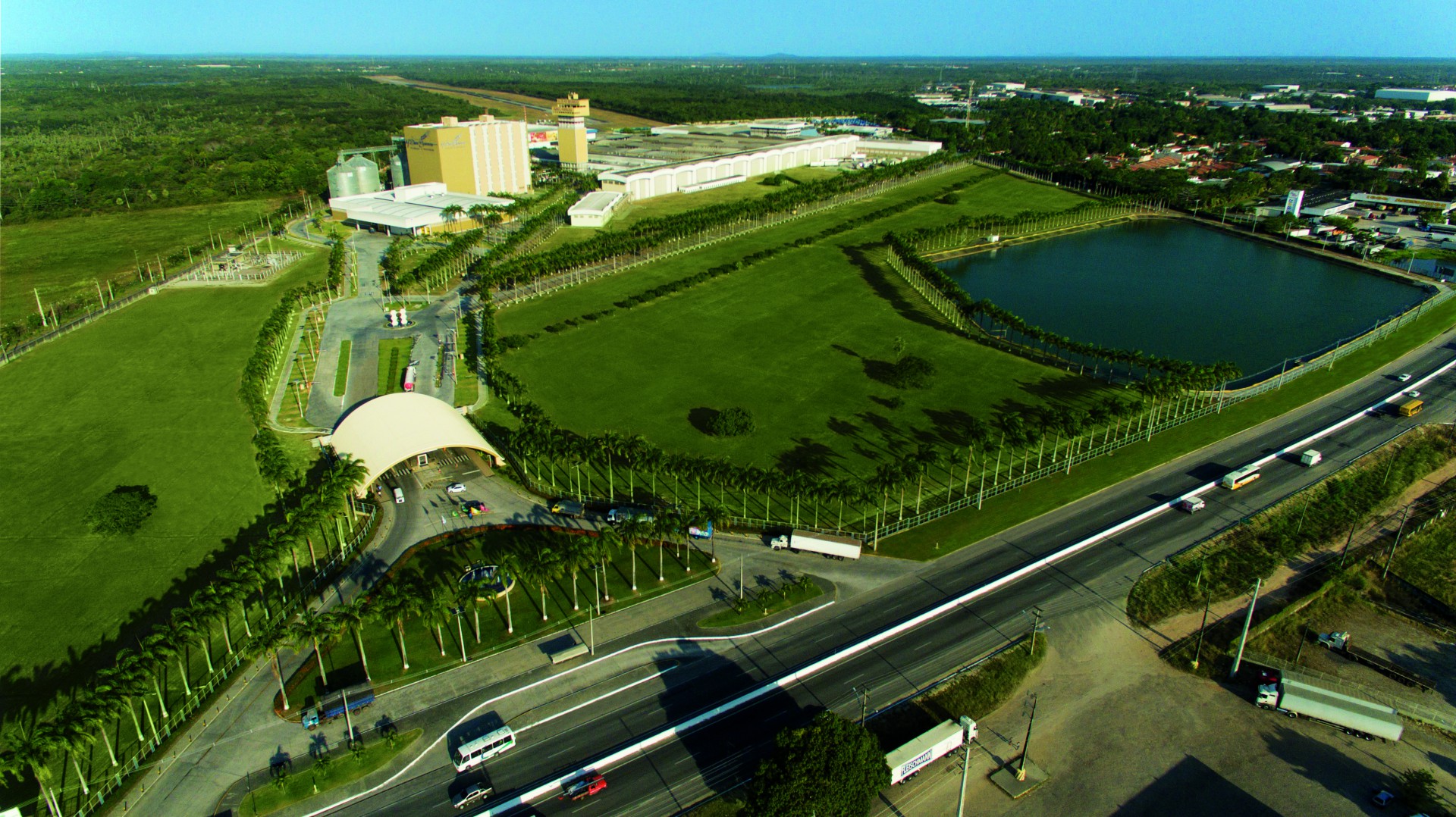 Fábrica Fortaleza, no município do Eusébio, na Região Metropolitana de Fortaleza (Foto: Divulgação)