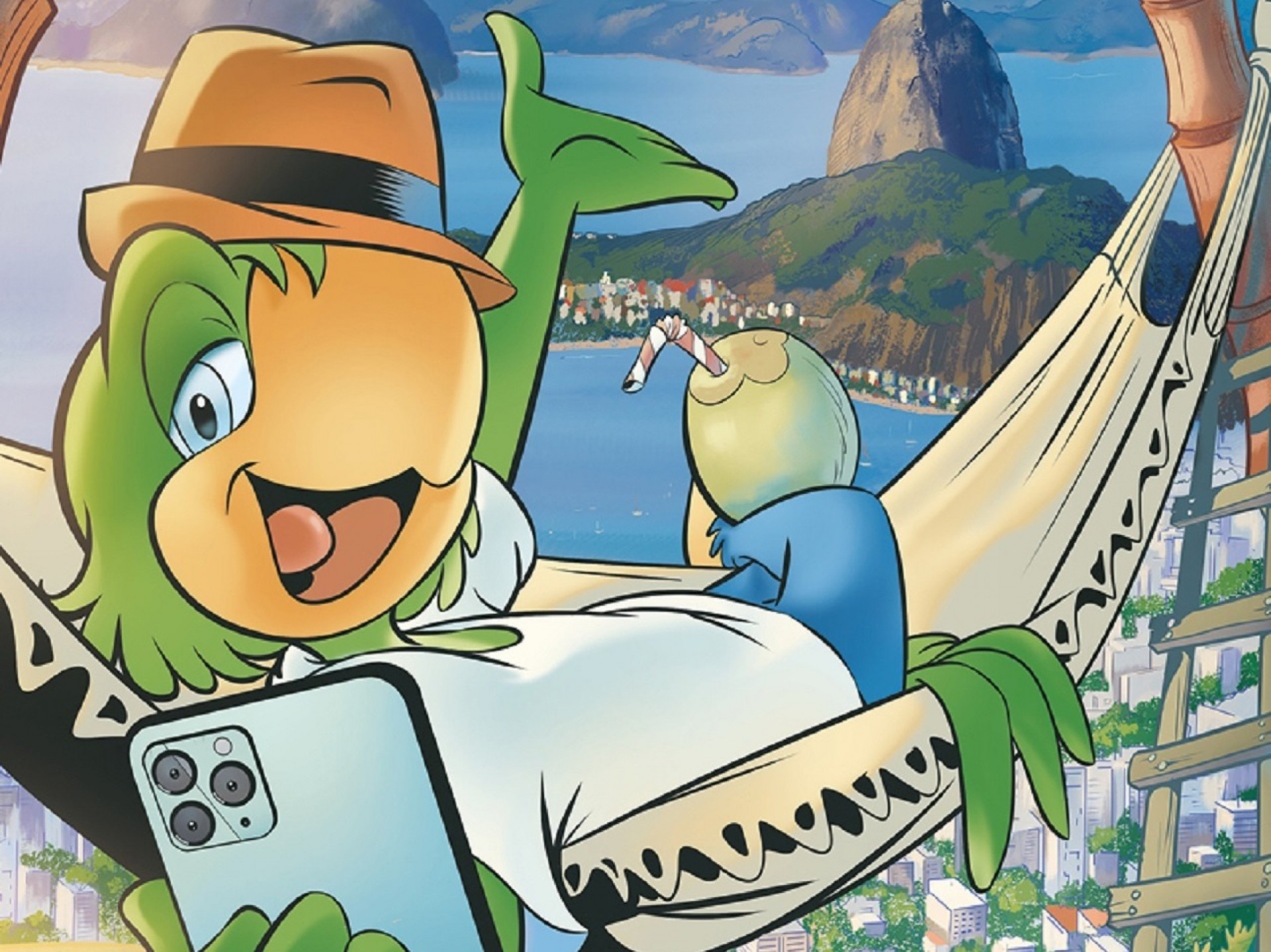 Zé Carioca foi lançado há 80 anos pela Disney como uma forma de promover a Política da Boa Vizinhança dos EUA (Foto: Divulgação)