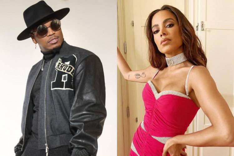 Ne-Yo fala que gosta do trabalho da Anitta, mas admite que não sabia que ela era brasileira