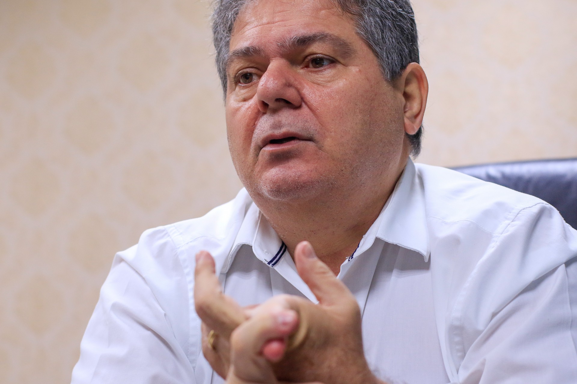 ￼OSMAR Baquit considera que divisão no PDT é incontornável (Foto: Thais Mesquita)