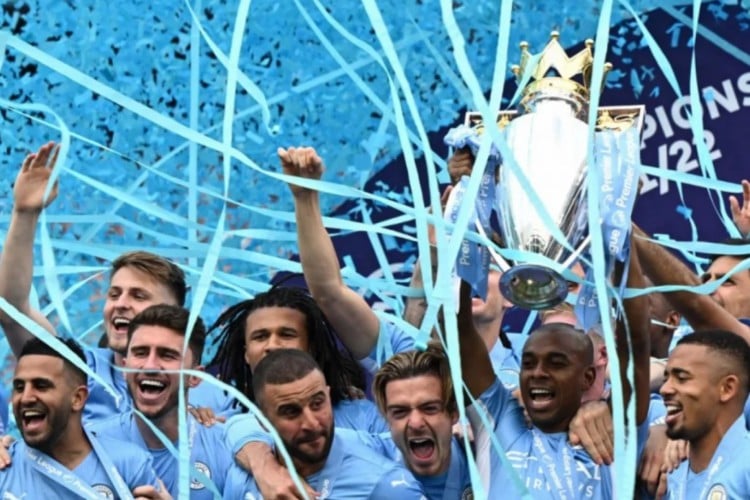 Manchester City foi o campeão da edição 2021/22 da Premier League; veja onde assistir ao vivo aos jogos desta temporada
