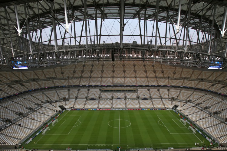 Estádio Nacional de Lusail, uma das sedes da Copa do Mundo do Catar, em 2022