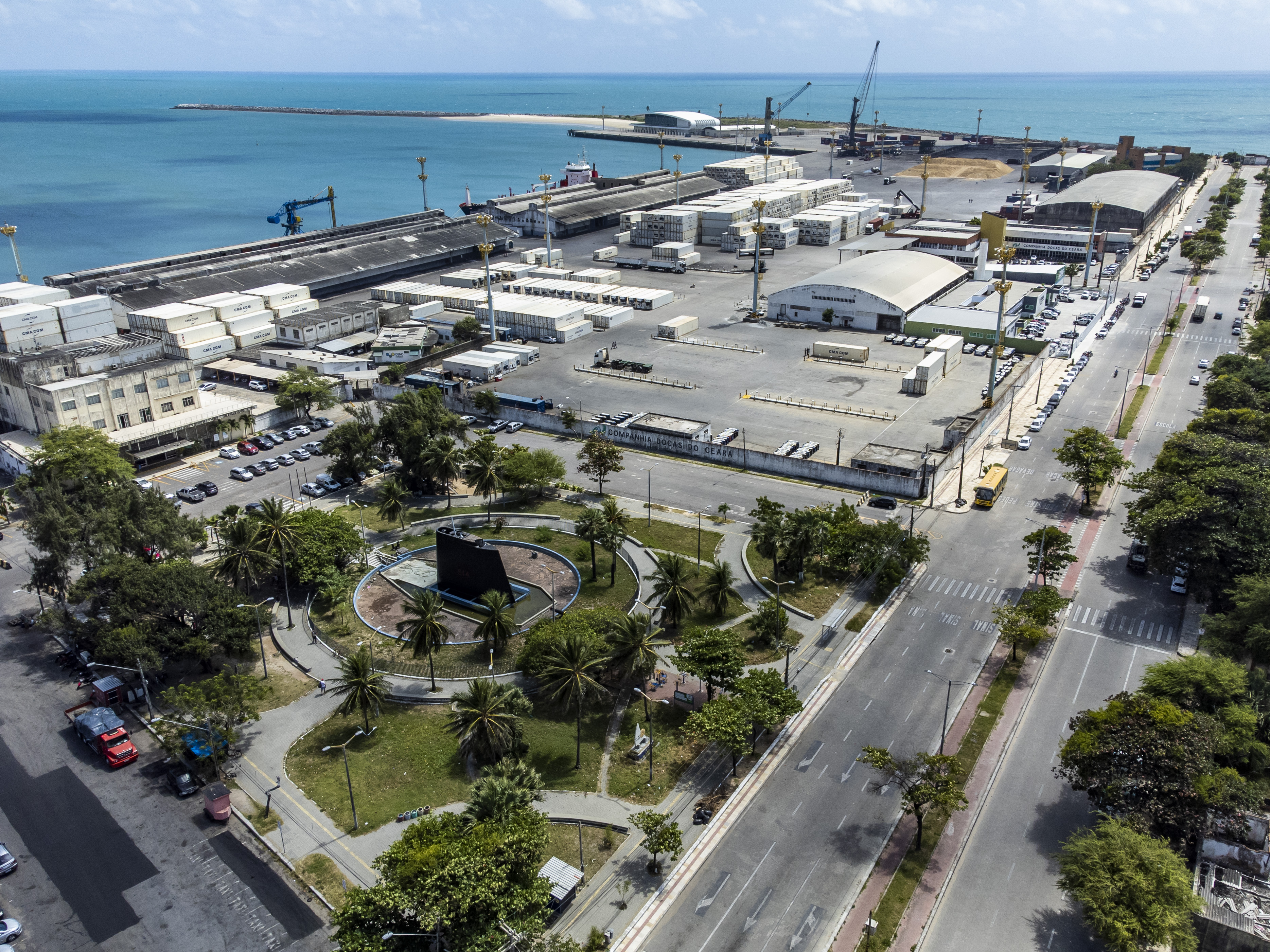 ￼PROJETOS visam a modernização do terminal instalado na capital cearense (Foto: FCO FONTENELE)