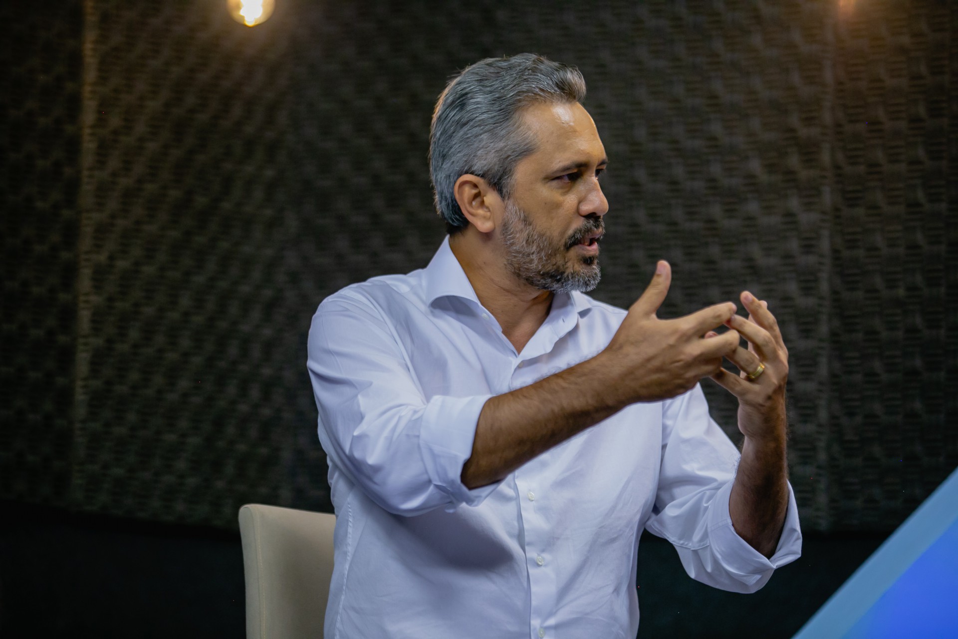 ￼ELMANO Freitas foi o segundo entrevistado no Jogo Político (Foto: Aurelio Alves)