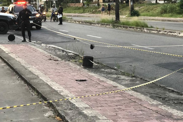 Atuação do esquadrão antibombas em Fortaleza 