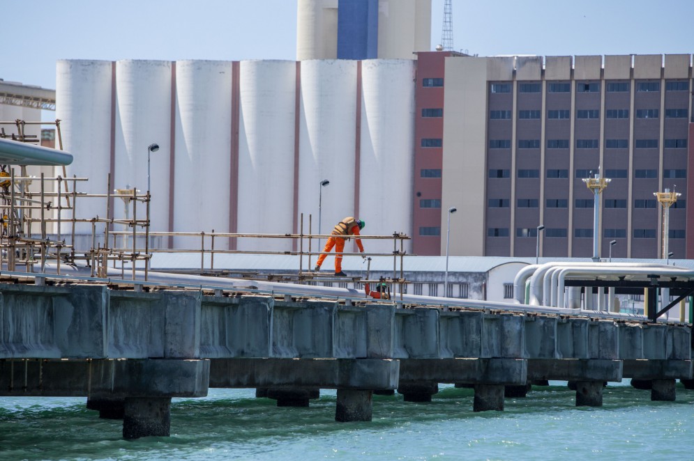 Píer petroleiro deve ser alvo de ações ainda em 2025(Foto: FCO FONTENELE)