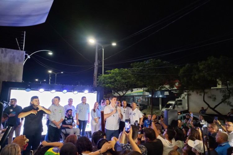 ￼WAGNER participou de inauguração do comitê do candidato a deputado federal Soldado Noelio