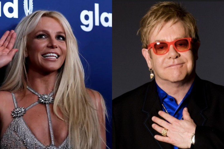 Britney Spears e Elton John lançam parceria que marca retorno da artista à música