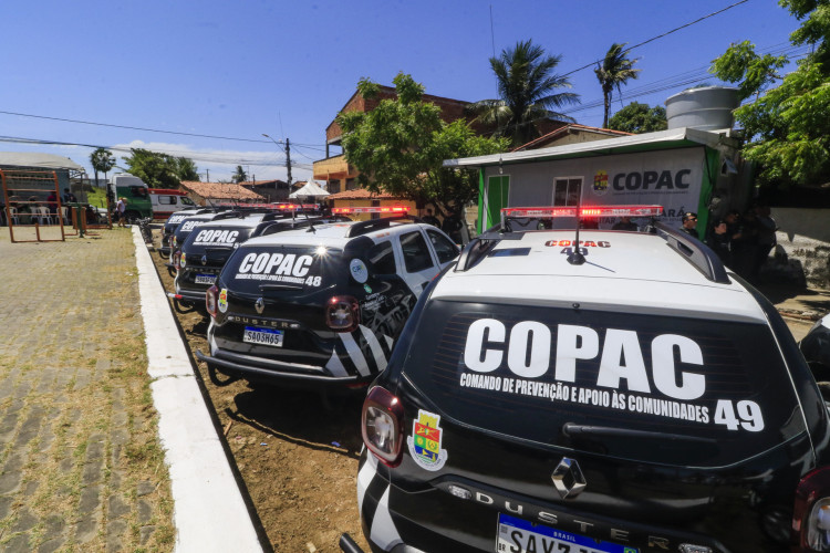 Entrega do segundo território do Comando da Polícia Militar para prevenção e apoio às comunidades (Copac) foi realizado no município de Caucaia