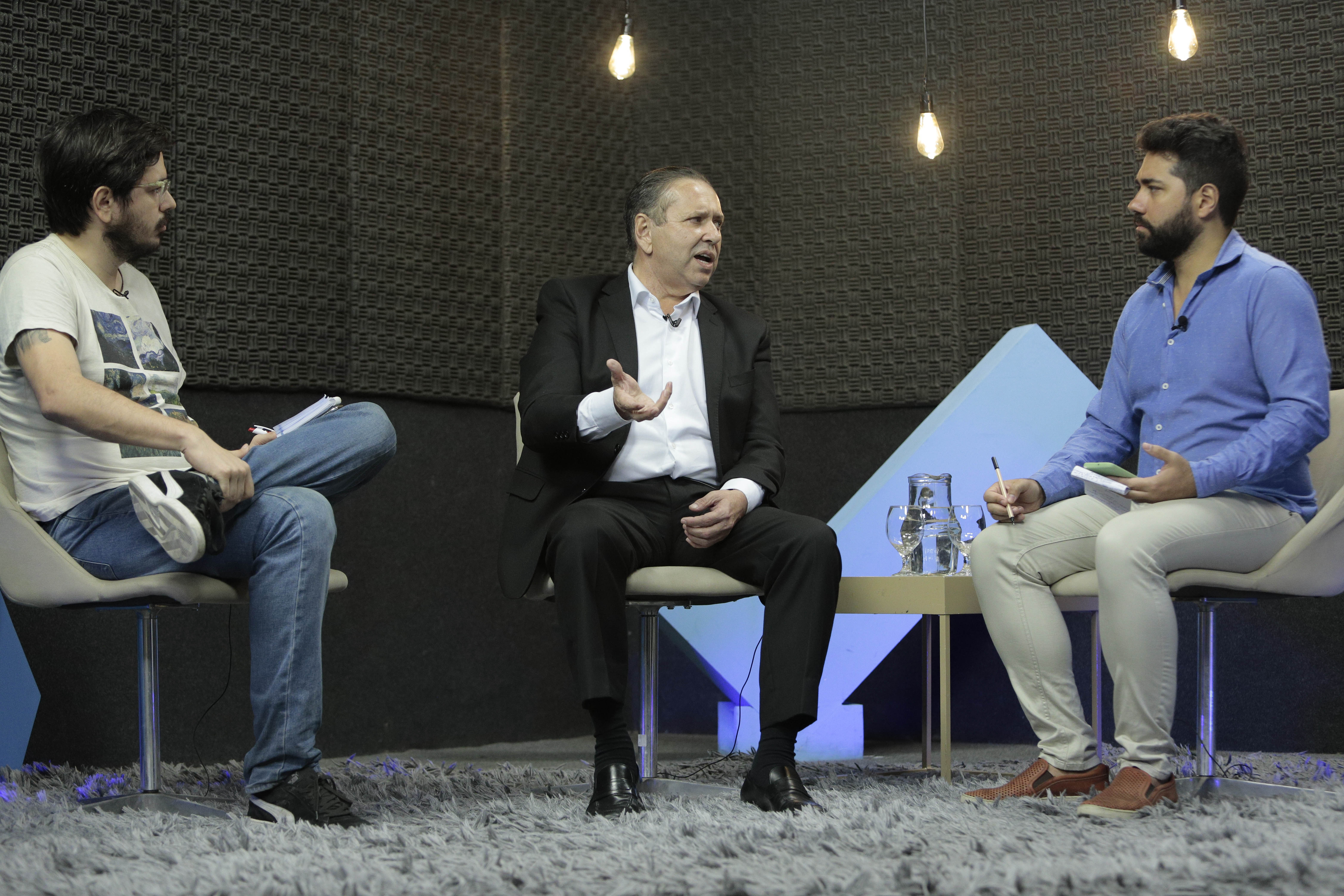 FORTALEZA CE, BR, 29.08.22 Na foto, Domingos Filho, candidato a vece-governador pelo PL em entrevista ao Jogo Político (Fco Fontenele/O POVO)(Foto: FCO FONTENELE/O POVO)