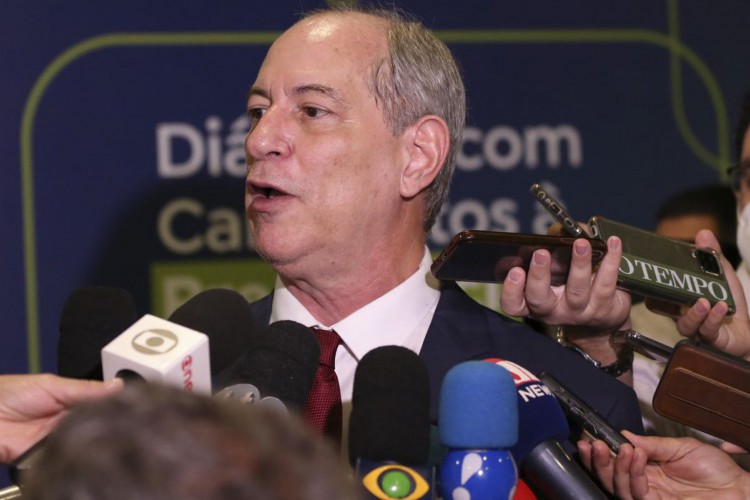 Candidato a presidente pelo PDT, Ciro Gomes