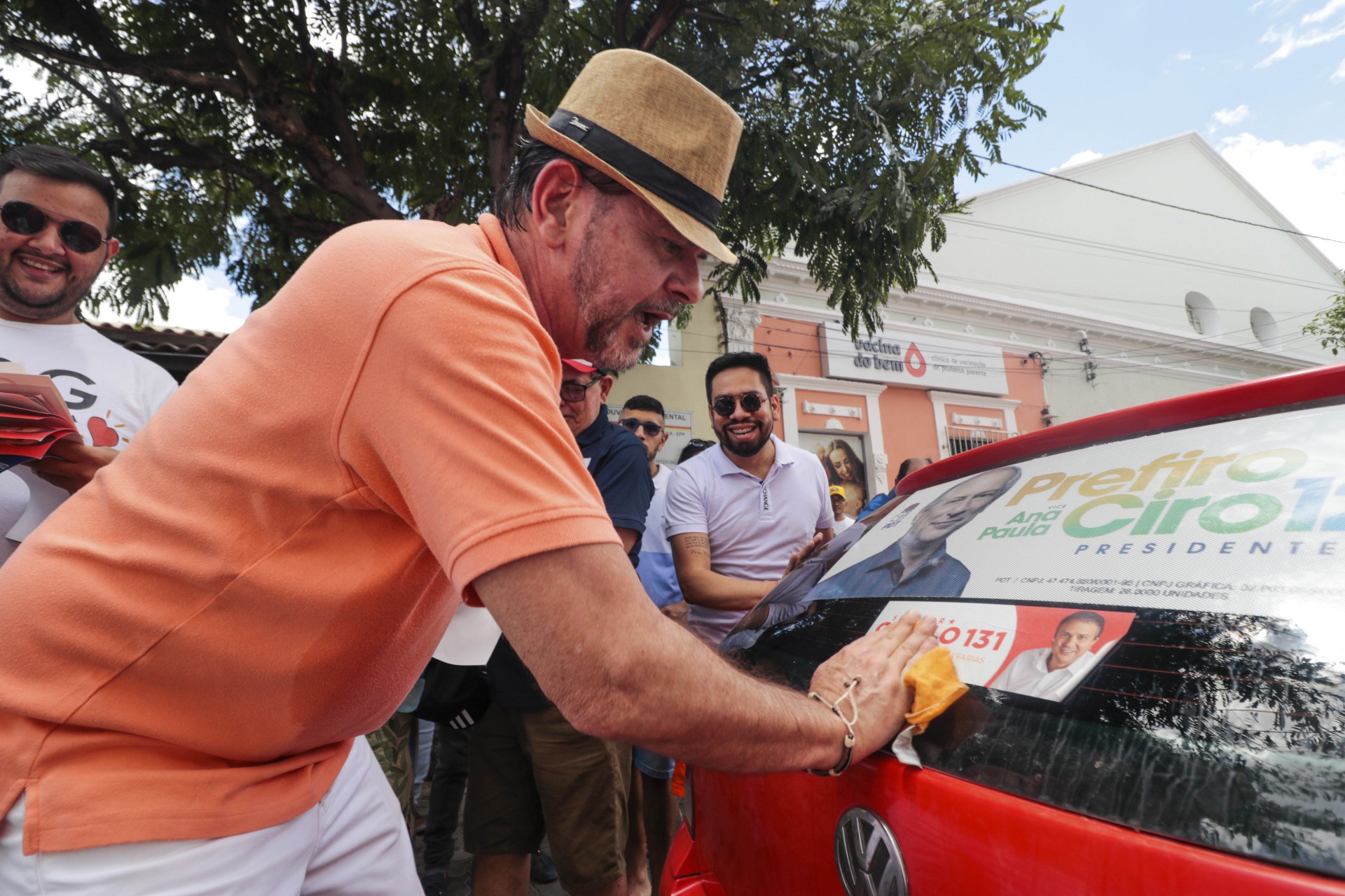 ￼ Cid Gomes fez campanha por Ciro e Camilo no ano passado, mas não pediu voto para governador (Foto: FERNANDA BARROS)